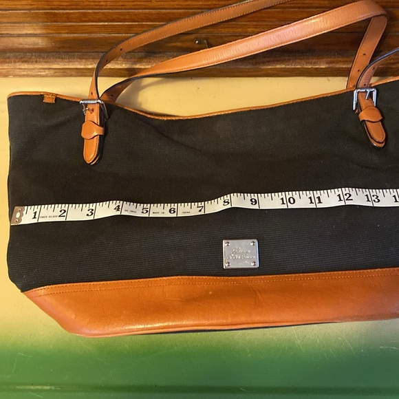 Gently used Ralph Lauren Black and Tan Tote Bag - Picture 6 of 9